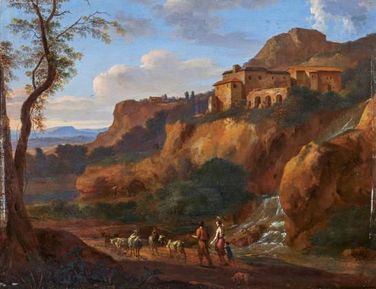 Italian Landscape near Tivoli