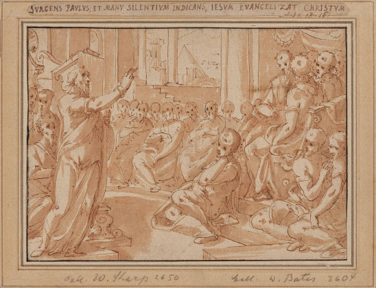 St Paul Preaches to the Jews in Antioch in Pisidia