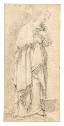 Study of a Standing Figure (The Virgin of the Annunciation)