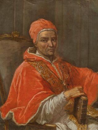 Porträt eines Papstes, vermutlich Benedikt XIII