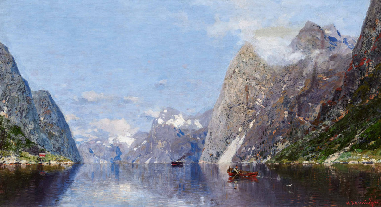 Sommertag im Fjord