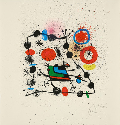 Katalog für die Ausstellung "Miró", Sala Pelaires, Palma de Mallorca