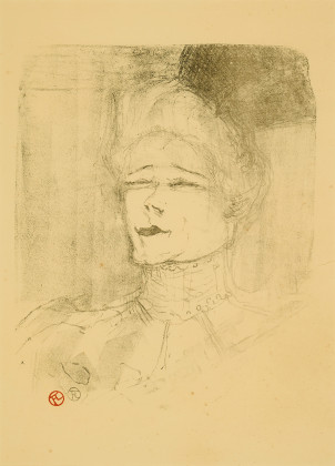 Jeanne Granier (Aus: Portraits d'Acteurs et d'Actrices, Treize Lithographies)