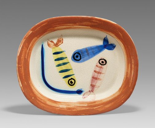 Four Polychrome Fishes