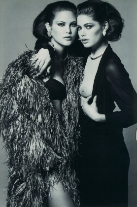 Doutzen Kroes und Catherine McNeil. Vogue Paris