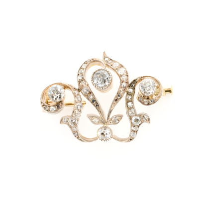 Diamond-Brooch