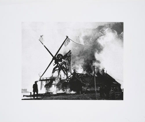 Untitled (Burning Mill)