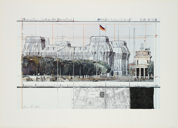 Wrapped Reichstag, Project for Berlin