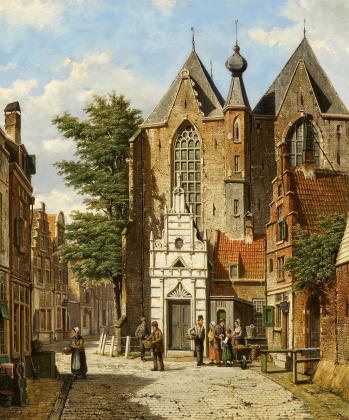 Die Zuiderkerk in Enkhuizen