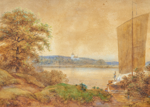 Landscape along the Elbe