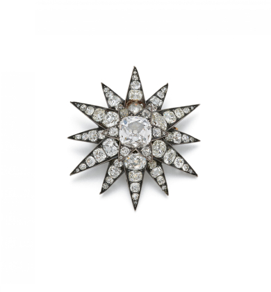 DIAMOND-BROOCH