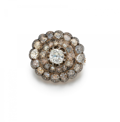 DIAMOND-BROOCH