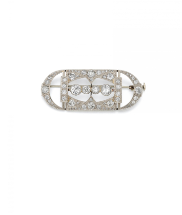 DIAMOND-BROOCH