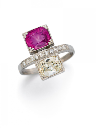 BURMA-RUBY-DIAMOND-RING