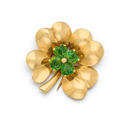 PERIDOT-BROOCH