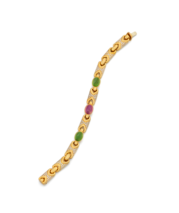 GEMSTONE-DIAMOND-BRACELET