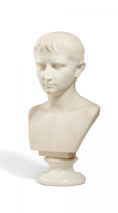 Büste des jungen Gaius Octavius, dem späteren Kaiser Augustus