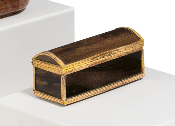 RECTANGULAR COPPER BOX WITH DOMED LID