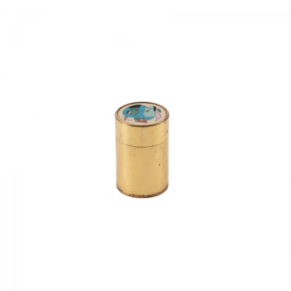 CYLINDRICAL BOX WITH ENAMEL