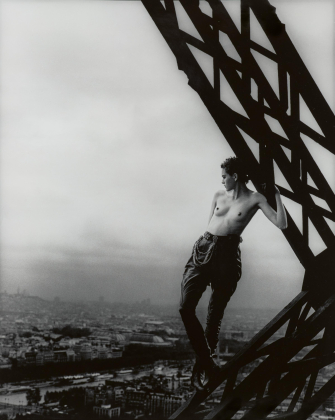 Mathilde on Eiffel Tower