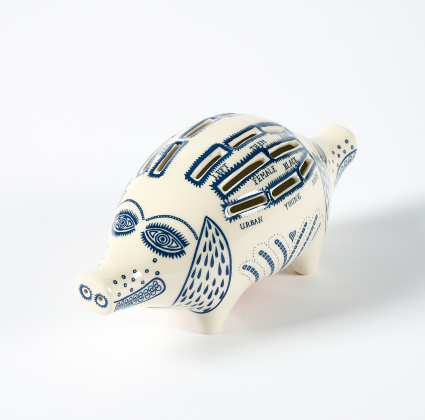 Art after 45 ONLINE ONLY Grayson Perry Piggy Bank Van Ham Kunstauktionen