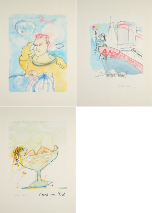 Mixed Lot of 3 Prints