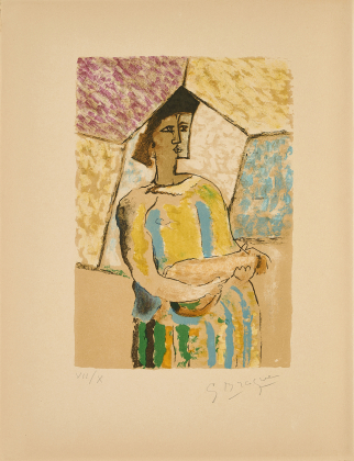 La Femme à la Mandoline (Aus: Braque le patron)