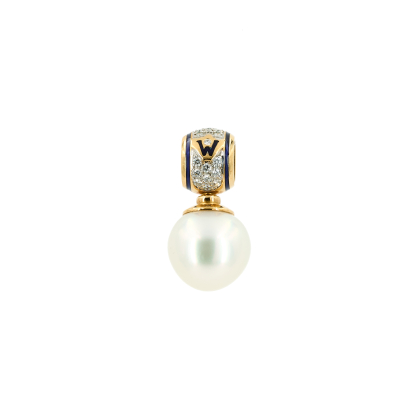 Pearl-Enamel-Diamond-Pendant