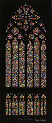 Entwurf für das Fenster des südlichen Querhauses im Kölner Dom