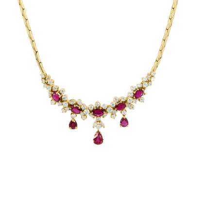 RUBY-DIAMOND-NECKLACE