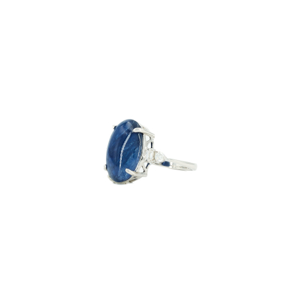 Burma Saphir-Diamant-Ring