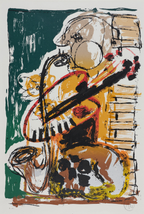 Untitled (Saxophonist)