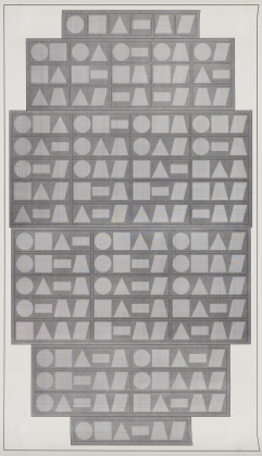 All One, Two, Three, Four, Five &amp; Six Part Combinations of Six Geometric Figures