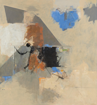 "Composition Décalée aux Fragments"