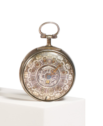 Spindeltaschenuhr, sog. Oignon
