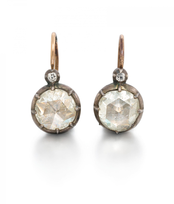 Historischer Diamant-Ohrschmuck