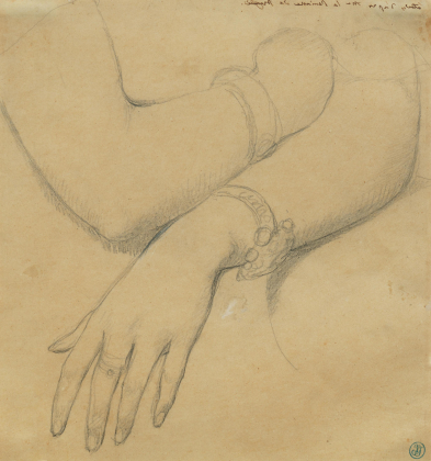 Study of the Arms and Hands of the Princesse Pauline de Broglie