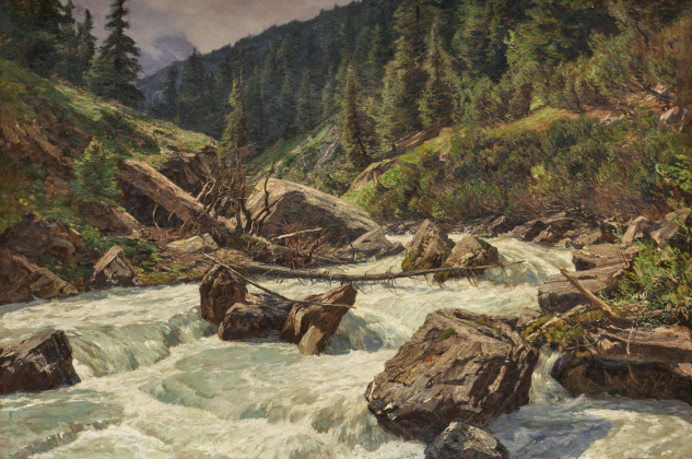 White Water in the Mountains