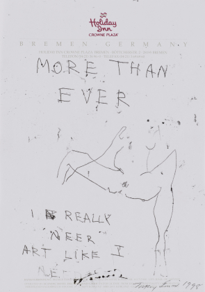 Ohne Titel (More than ever)