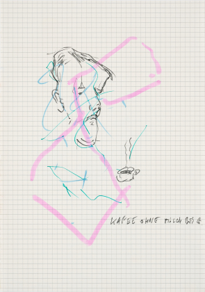 Ohne Titel (Kaffee ohne Milch)