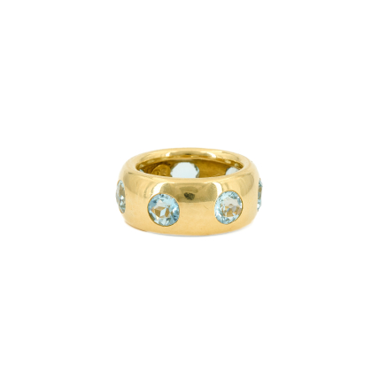 Aquamarine-Ring