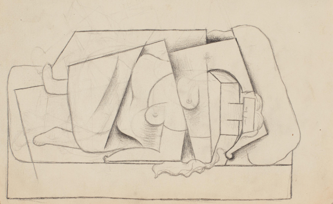 Femme couchée