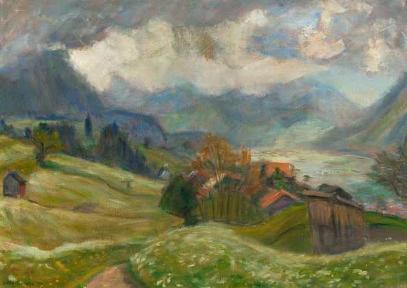 Landschaft im Allgäu bei Hindelang
