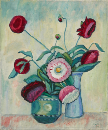 "Rote Dahlien"