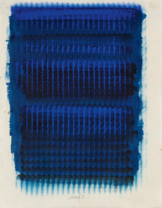 Untitled (Farbchromatik blau)