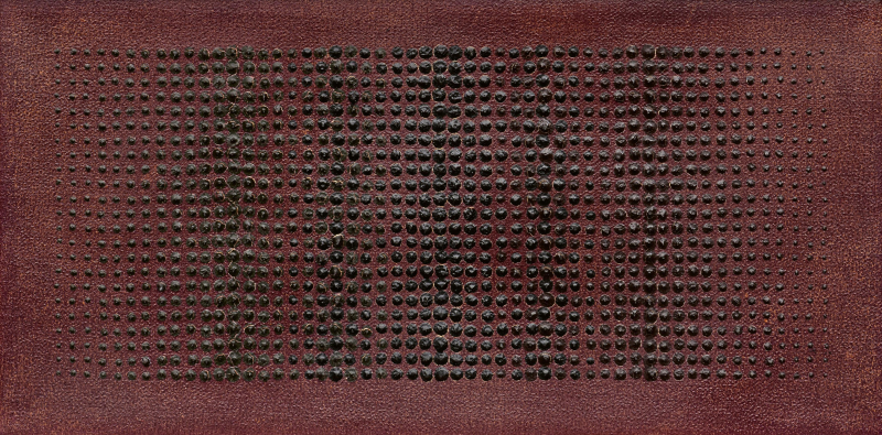 Struktur Grün auf Violet