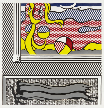 Two Paintings: Beach Ball