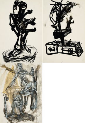 Mixed Lot of 3 Works on Paper