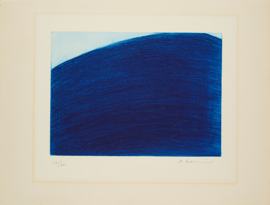 Ohne Titel (Blaues Feld)