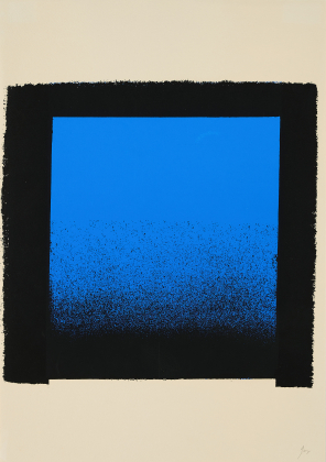 blau-schwarz